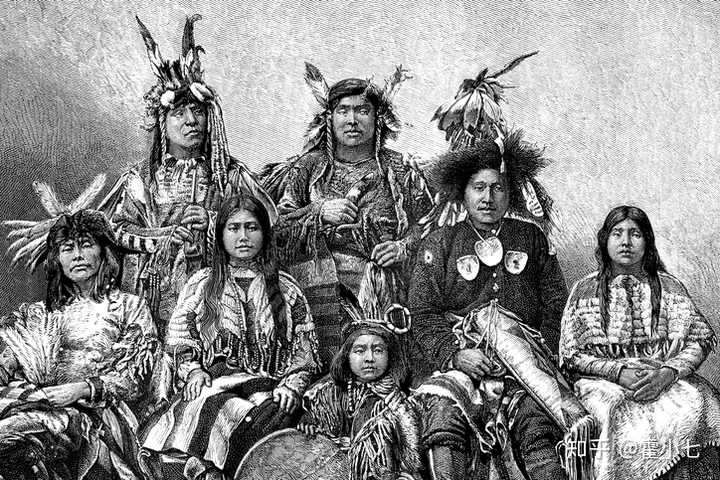 美国印第安人现状图片