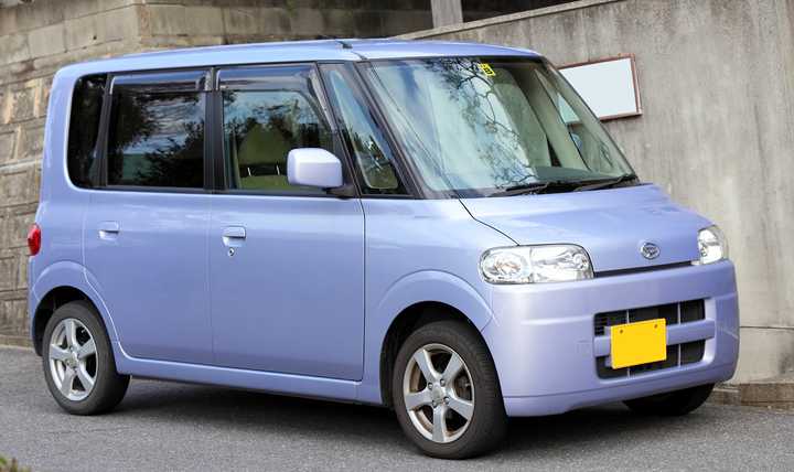 2003年推出的大发tanto,是那个年代唯一的微面新车.