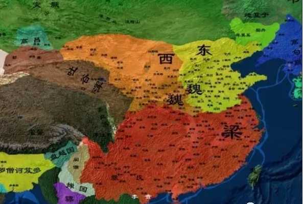 琅琊榜中各国地图