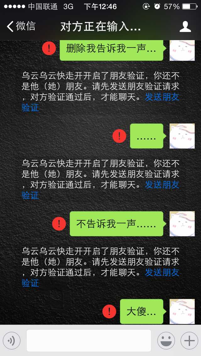 对方删掉我的微信期间我发消息重新加为好友后他能看到吗